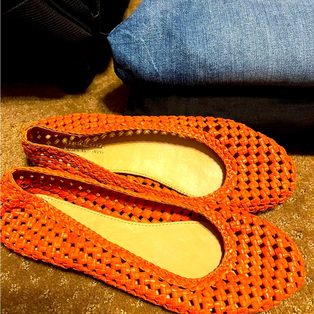 Dragon diffusion Woven Ballerina Flats